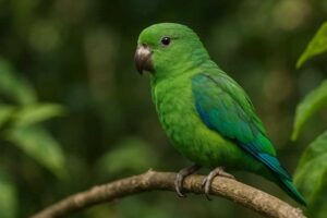 Image of a Dusky-billed Parrotlet in its natural habitat