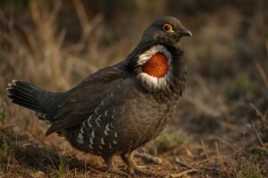 Image of a Dusky Grouse in its natural habitat