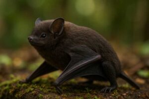 Image of a Ecuadorian Sac-winged Bat in its natural habitat