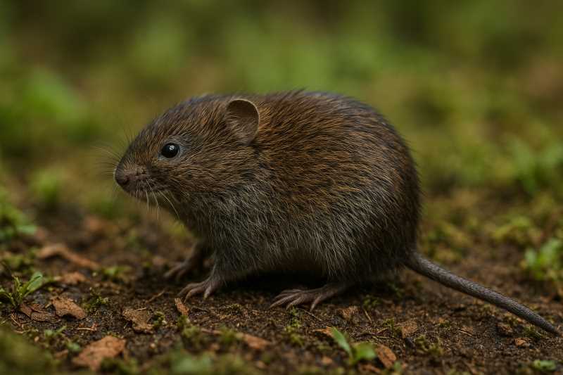 Image of a Guatemalan Vole in its natural habitat