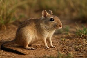 Image of a Highveld Gerbil in its natural habitat