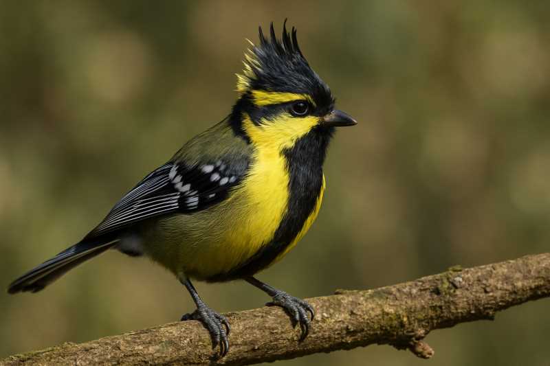 Image of a Himalayan Black-lored Tit in its natural habitat