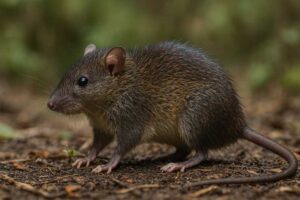 Image of a Indochinese Mountain Spiny Rat in its natural habitat
