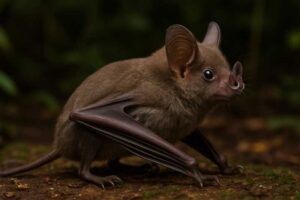 Image of a Jamaican Round-eared Bat in its natural habitat