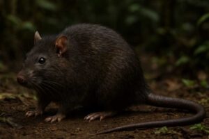 Image of a King Giant Rat in its natural habitat