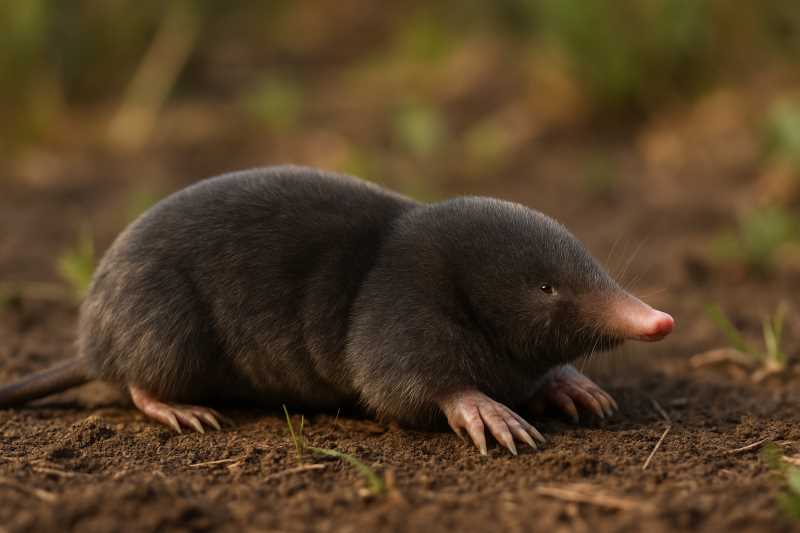 Image of a Levant Mole in its natural habitat