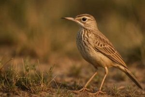 Image of a Long-billed Pipit in its natural habitat