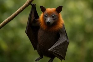 Image of a Lyle's Flying Fox in its natural habitat