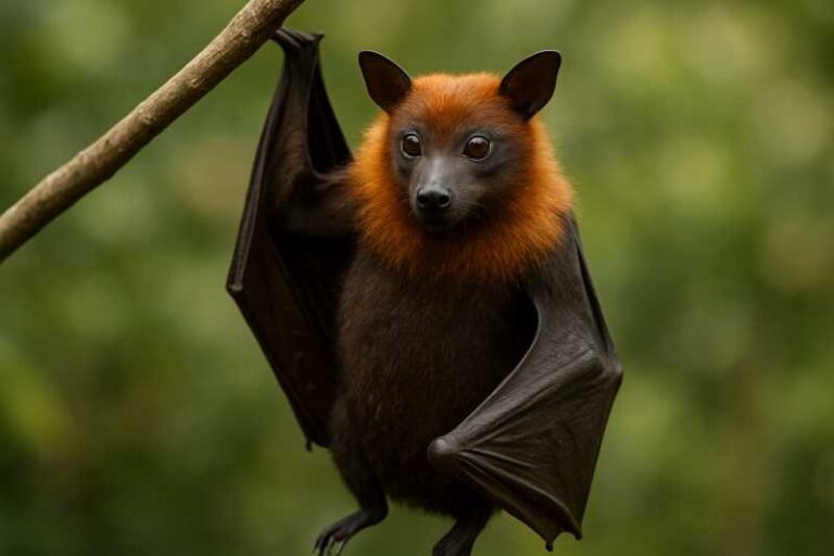 Image of a Lyle's Flying Fox in its natural habitat