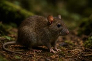 Image of a Montane Hill Rat in its natural habitat