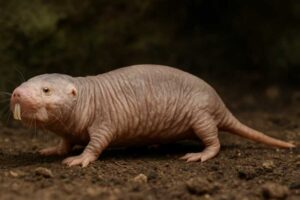 Image of a Naked Mole-rat in its natural habitat