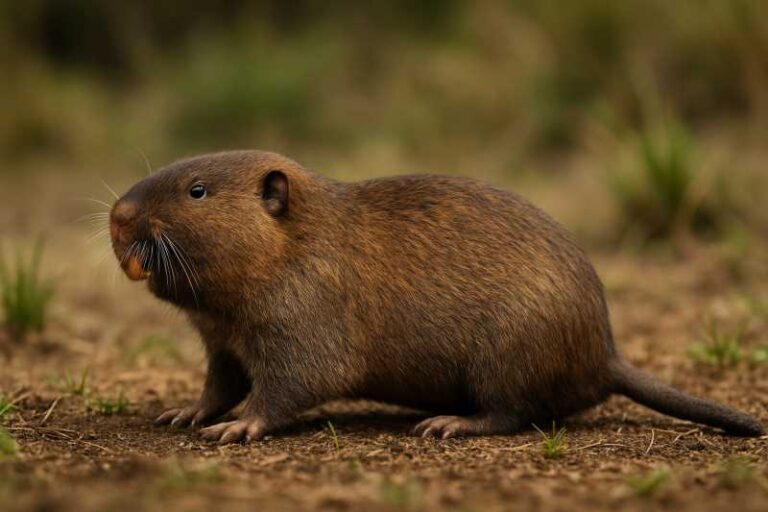 Image of a Nayar Pocket Gopher in its natural habitat