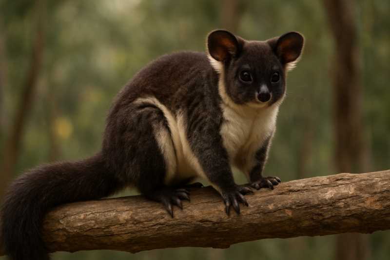 Image of a Northern Greater Glider in its natural habitat