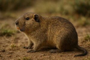 Image of a Peruvian Tuco-tuco in its natural habitat