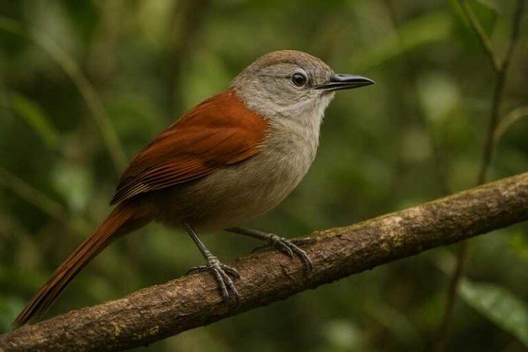 Image of a Plain-crowned Spinetail in its natural habitat