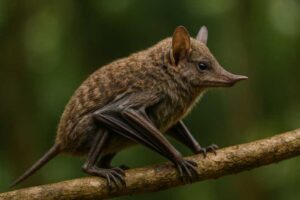 Image of a Proboscis Bat in its natural habitat