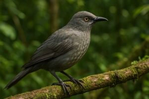 Image of a Rarotonga Starling in its natural habitat