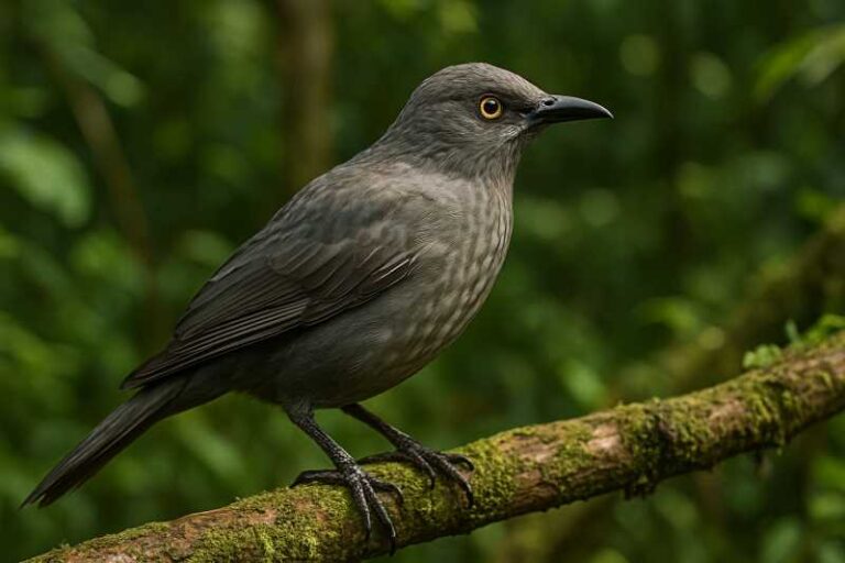 Image of a Rarotonga Starling in its natural habitat