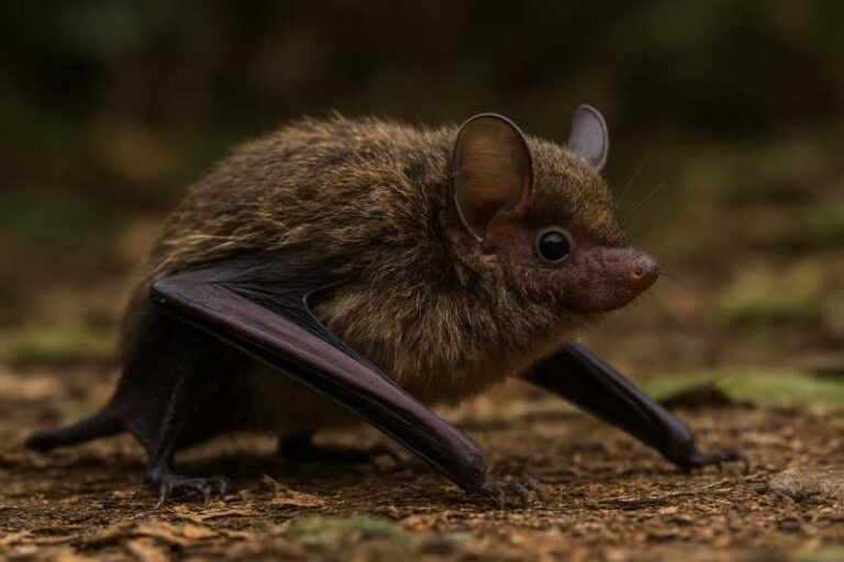 Image of a Ridley's Myotis in its natural habitat