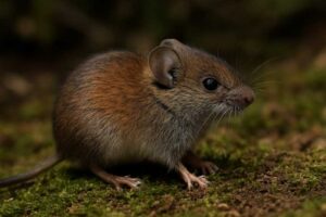 Image of a Short-tailed Singing Mouse in its natural habitat