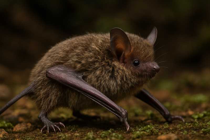 Image of a Southern Hairy-legged Myotis in its natural habitat