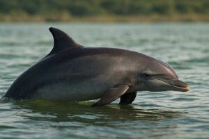 Image of a Tamanend's Bottlenose Dolphin in its natural habitat