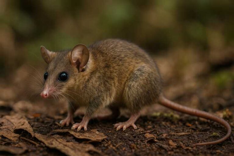 Image of a Unduavi Mouse Opossum in its natural habitat