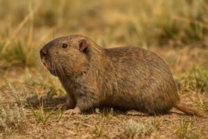 Image of a Wyoming Pocket Gopher in its natural habitat