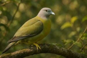 Image of a Yellow-footed Green Pigeon in its natural habitat