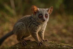 Image of a Angolan Dwarf Galago in its natural habitat