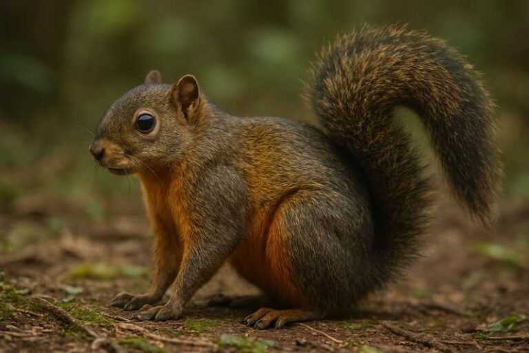 Image of a Bolivian Squirrel in its natural habitat