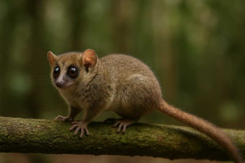 Image of a Gerp's Mouse Lemur in its natural habitat