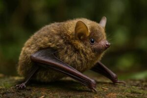 Image of a Hardwicke's Woolly Bat in its natural habitat