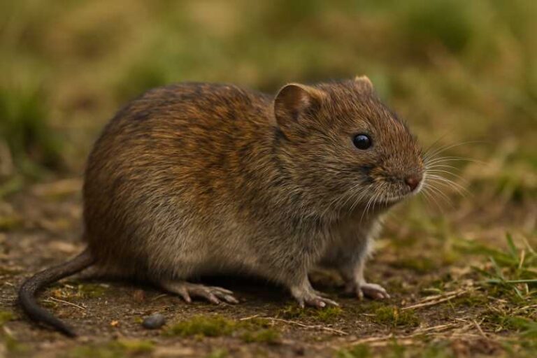 Image of a Root Vole in its natural habitat