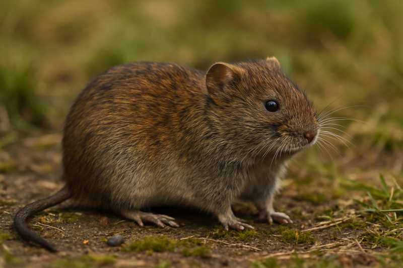 Image of a Root Vole in its natural habitat