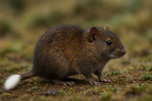 Image of a White-tailed Ethiopian Rat in its natural habitat