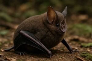 Image of a Maggie Taylor's Roundleaf Bat in its natural habitat