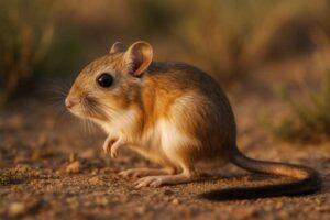 Image of a Stephens's Kangaroo Rat in its natural habitat