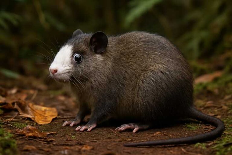 Image of a Ashaninka Inca Rat in its natural habitat