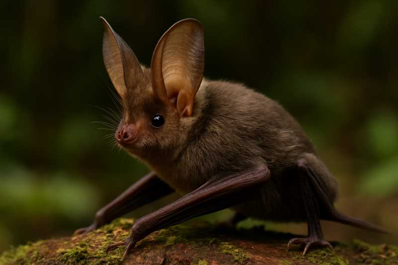Image of a Giovanni's Big-eared Bat in its natural habitat
