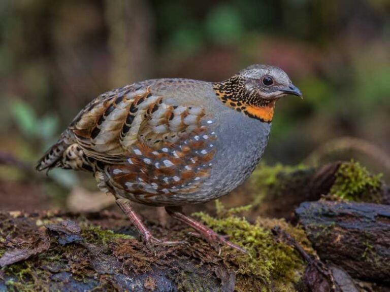 Image of a Rufous-throated Partridge in its natural habitat