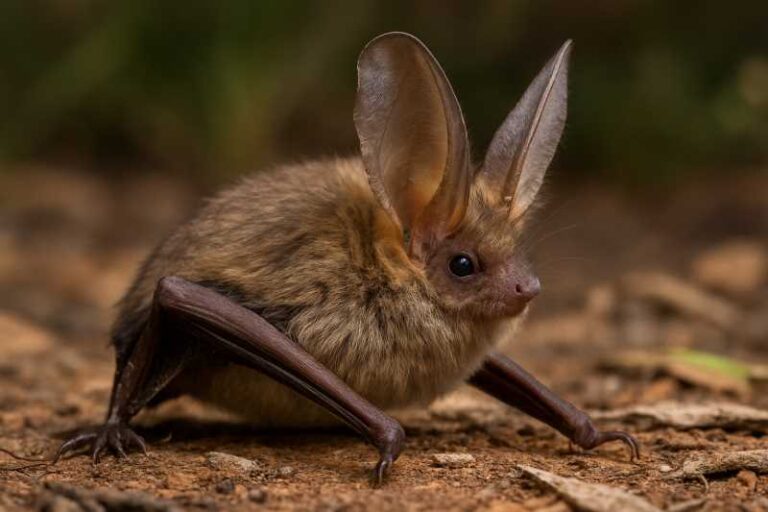 Image of a Small-toothed Long-eared Bat in its natural habitat