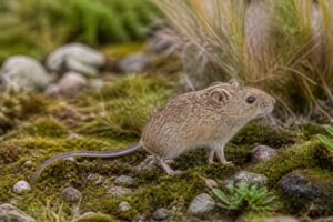 Image of a Antonio Brack's Oldfield Mouse in its natural habitat