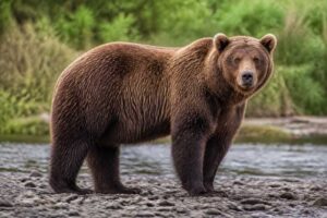 Image of a Brown Bear in its natural habitat