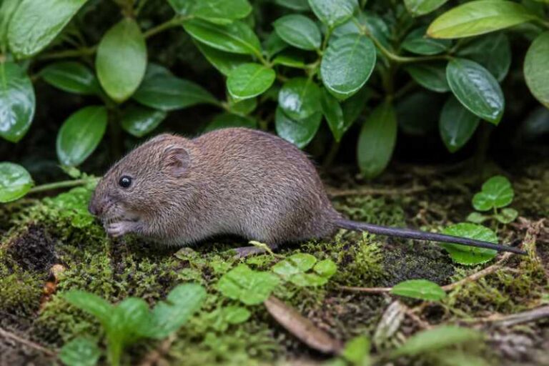 Image of a Jalapan Vole in its natural habitat