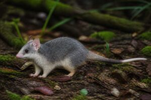 Image of a Kalinowski's Opossum in its natural habitat