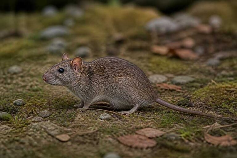 Image of a Merida Rice Rat in its natural habitat