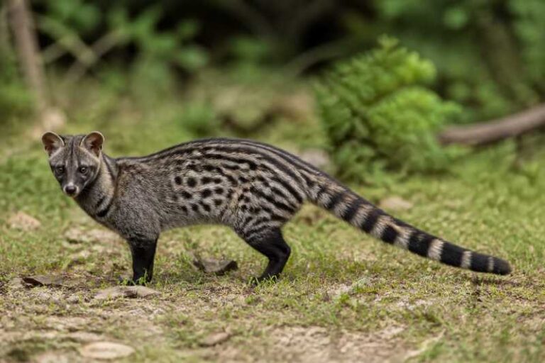 Image of a Small Indian Civet in its natural habitat