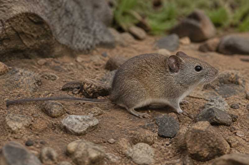 Image of a Tete Rock Rat in its natural habitat