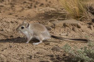 Image of a Black-tailed Gerbil in its natural habitat